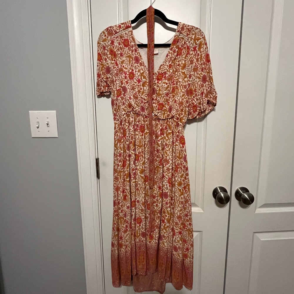 Floral print dress